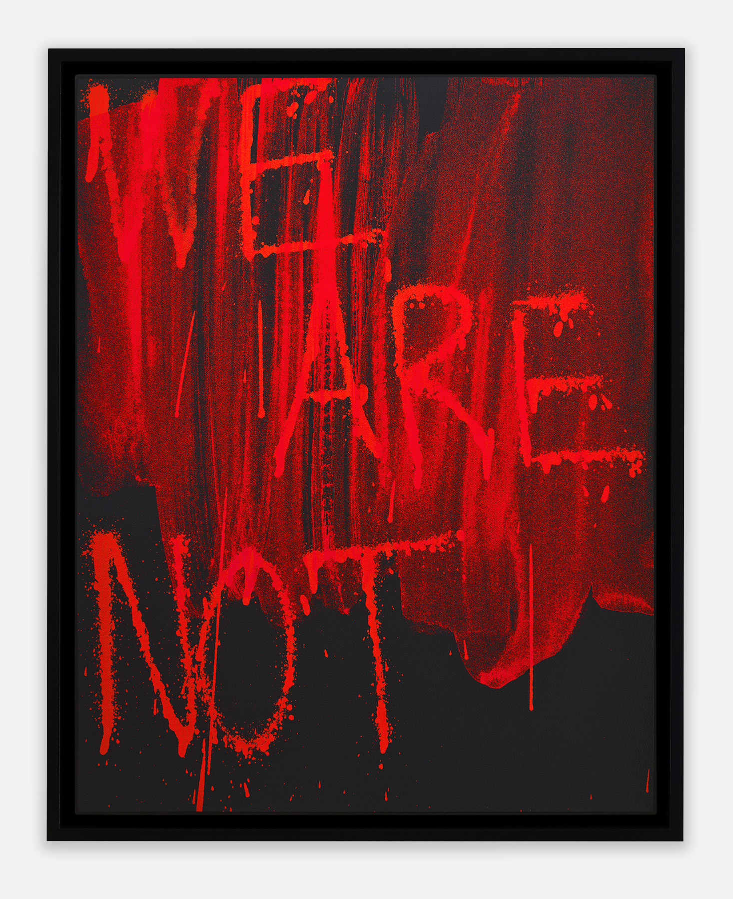 Adam Pendleton, WE ARE NOT (Composition), 2024, photo: courtesy of © Studio Pendleton