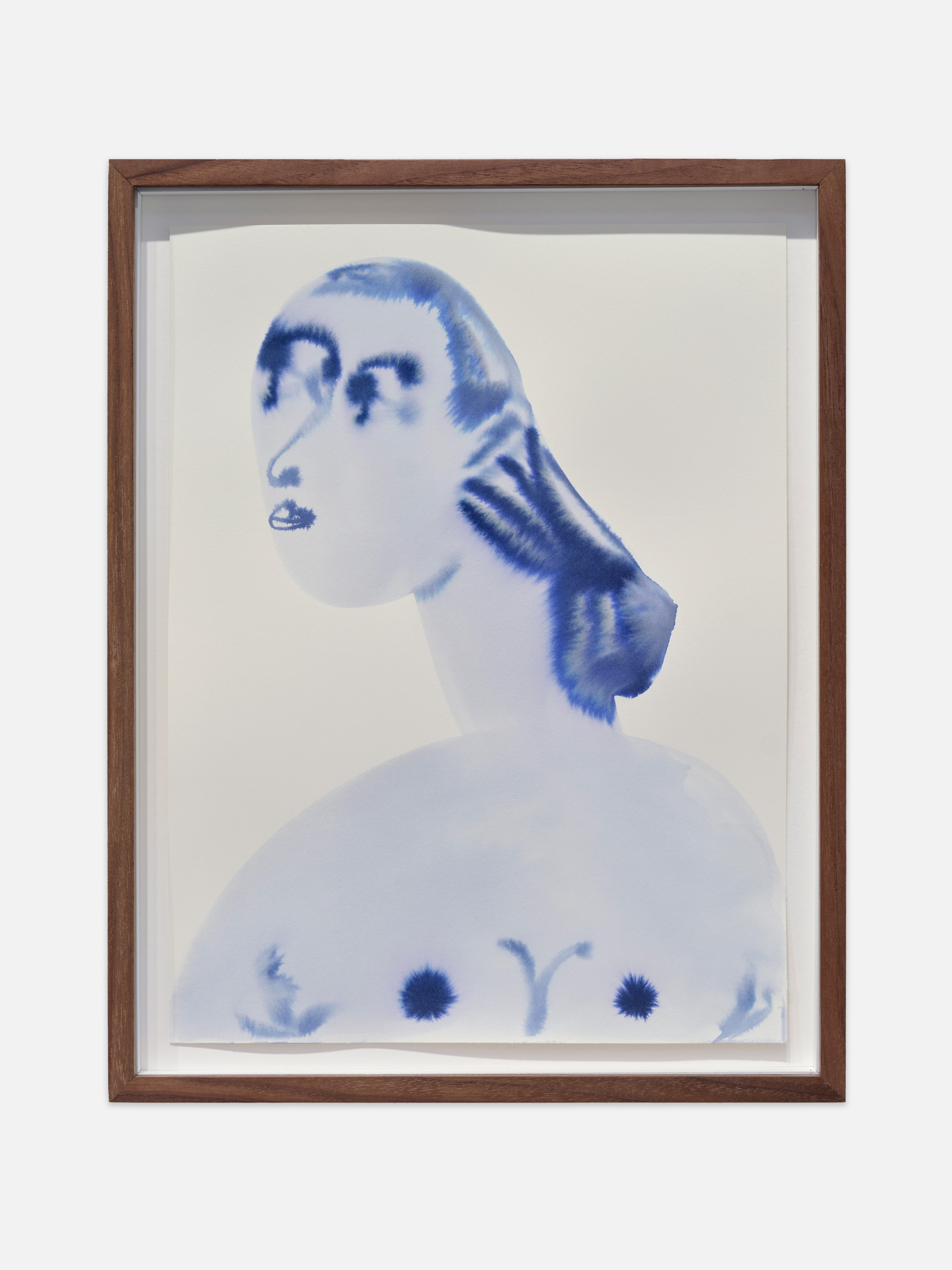 Grace Weaver, Untitled (Blue Nude), 2023