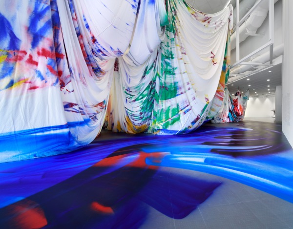Installation view: Shifting the Stars, 2024, Centre Pompidou-Metz, photo: Jens Ziehe, courtesy Centre Pompidou-Metz; Gagosian; Galerie Max Hetzler; Galerie nächst St. Stephan Rosemarie Schwarzwälder © Adagp, Paris 2024 